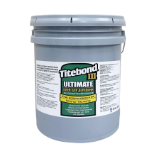 Универсальный ПВА клей для дерева Titebond III Ultimate Wood Glue D4, светло-коричневый, 20 кг (1418)