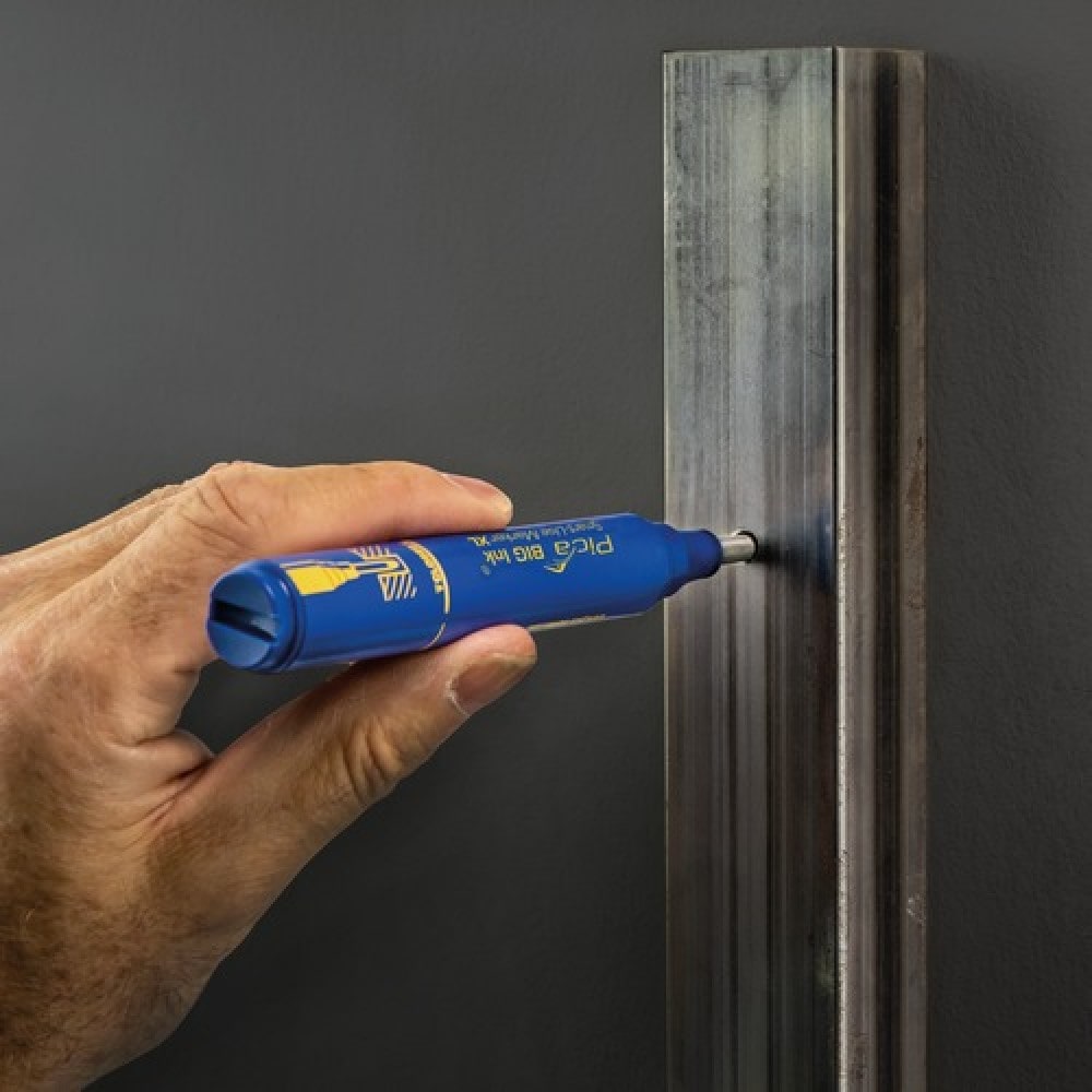 Маркер із довгим носиком Pica Big Ink Smart-Use Marker XL, синій, 2-4 мм (170/41) 12