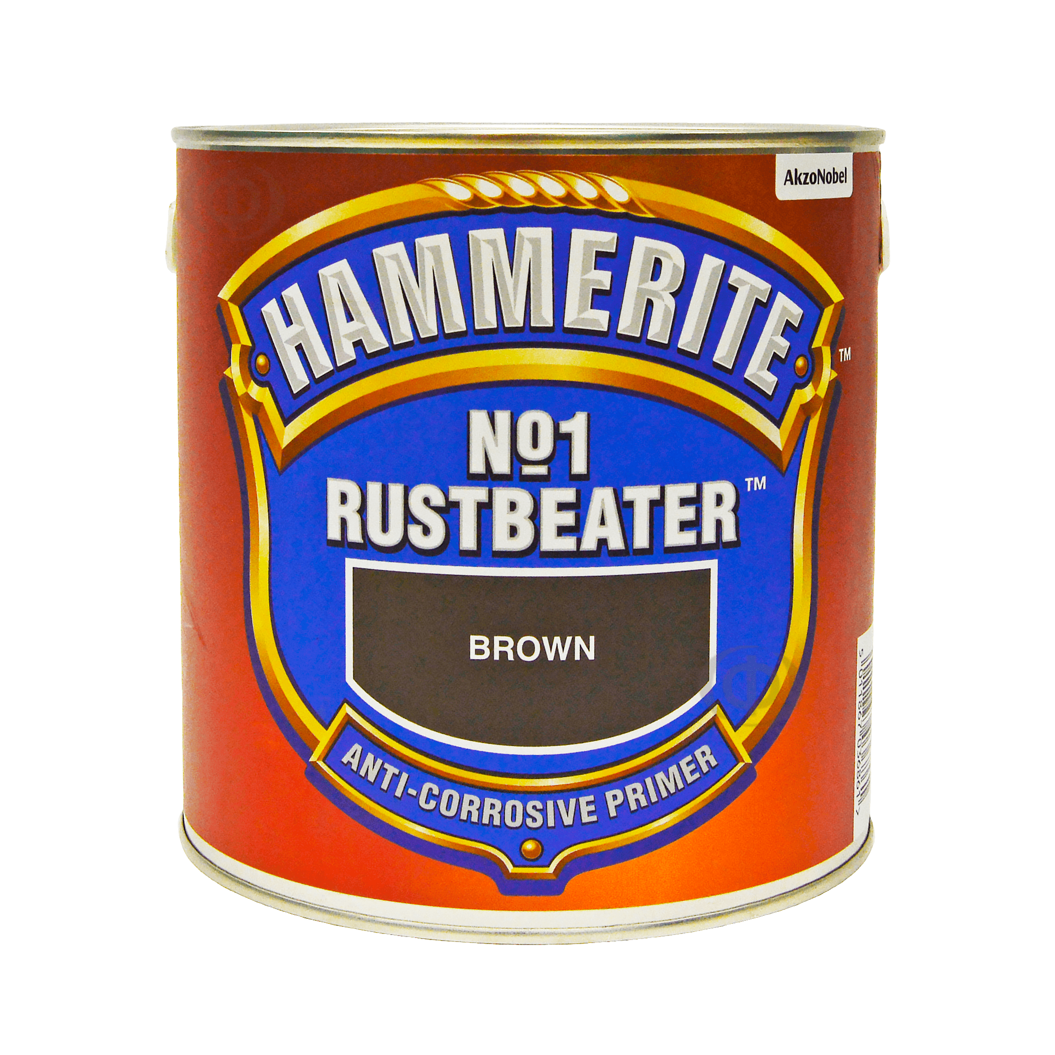 Hammerite rust beater грунт антикоррозийный коричневый для черных металлов фото 1