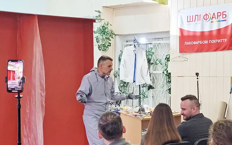 Практический семинар для профессиональных маляров, Киев - 16