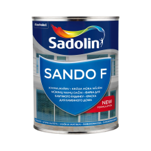 Фасадная краска на водной основе Sadolin Sando F для бетона, бесцветная, BC, 0.93 л