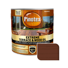 Олія для обробки дерева Pinotex Extreme Terrace & Wood Oil атмосферостійка, тік, 2.5 л