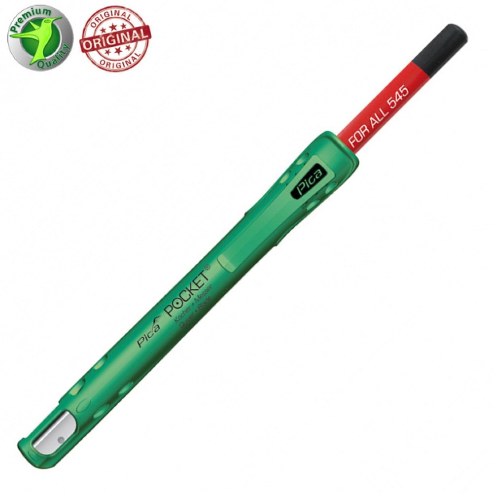 Набір кофр-точилка для олівців та універсальний олівець Pica Pocket For All (505/04) 3