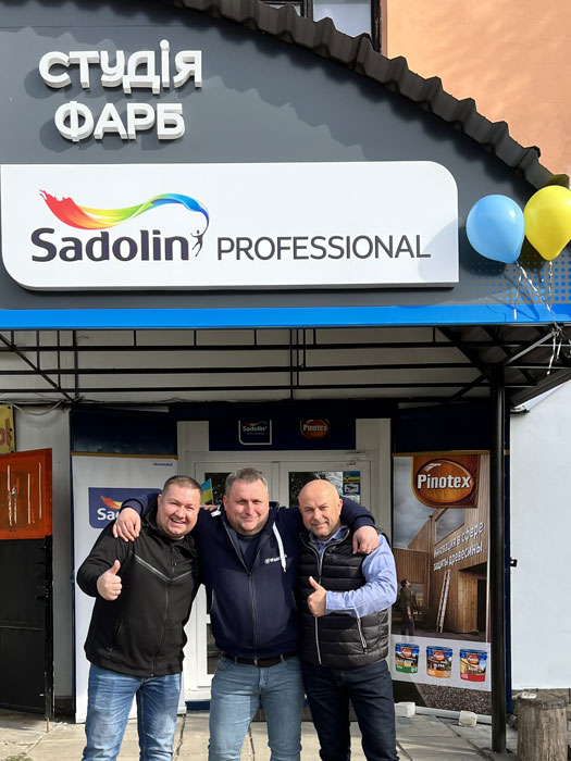 Открытие студии красок Sadolin Professional, Харьков - 2