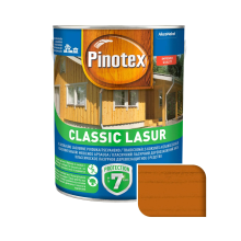 Пропитка лазурная для дерева Pinotex Classic Lasur с декоративным эффектом, орегон, 3 л