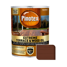 Масло для обработки дерева Pinotex Extreme Terrace & Wood Oil атмосферостойкое, тик, 0.75 л