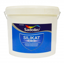 Силікатна ґрунтувальна фарба Sadolin Silikat Base для бетону, безбарвна, 10 л