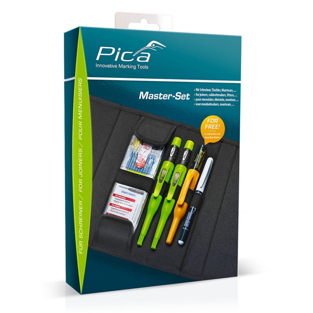 Набор профессиональный для разметки Pica Master-Set Joiner (55010)  - shlifarb.com.ua 2 Набор профессиональный для разметки Pica Master-Set Joiner (55010) 2