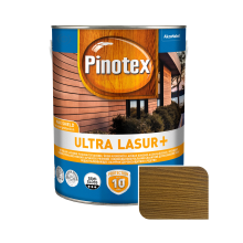 Пропитка лазурная для дерева Pinotex Ultra Lasur+ с декоративным эффектом, тик, 3 л