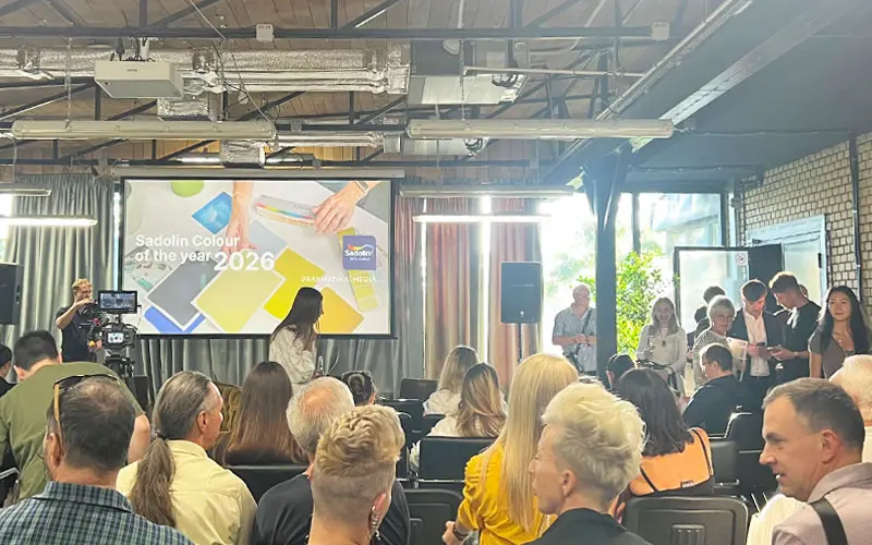 Презентация цвета Sadolin 2026: синий задает ритм будущего - 3