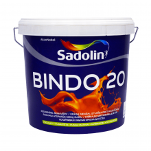 Латексна фарба Sadolin Bindo 20 для стін та стелі, біла, BW, 5 л – Інтернет-магазин ШЛІФАРБ Латексна фарба Sadolin Bindo 20 для стін та стелі, біла, BW, 5 л
