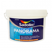 Фарба на водній основі Sadolin Panorama для вікон та дверей, біла, BW, 2.5 л