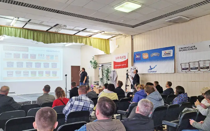 Практический семинар для профессиональных маляров, Киев - 5