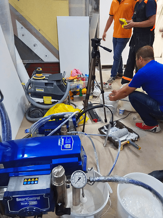 Практический мастер-класс по безвоздушному нанесению красок Sadolin™ оборудованием Graco™ - 10