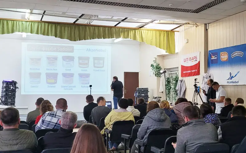 Практический семинар для профессиональных маляров, Киев - 4