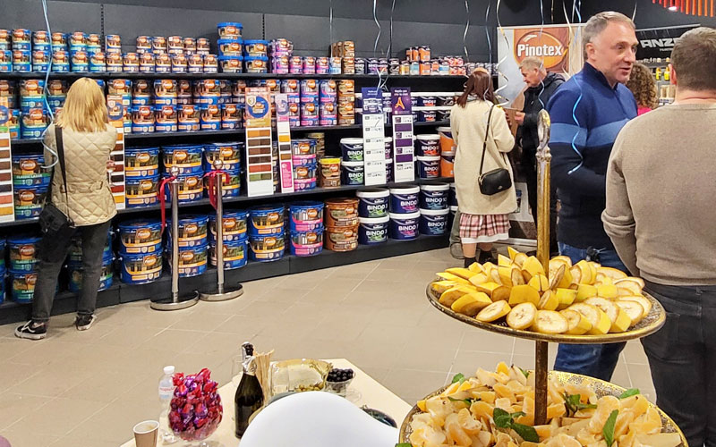 Открытие студии красок Sadolin Professional, Софиевская Борщаговка - 7