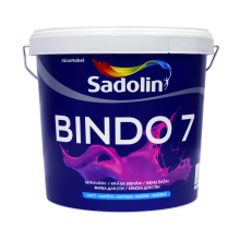 Латексна фарба Sadolin Bindo 7 для стін та стелі, біла, BW, 5 л – Інтернет-магазин ШЛІФАРБ Латексна фарба Sadolin Bindo 7 для стін та стелі, біла, BW, 5 л