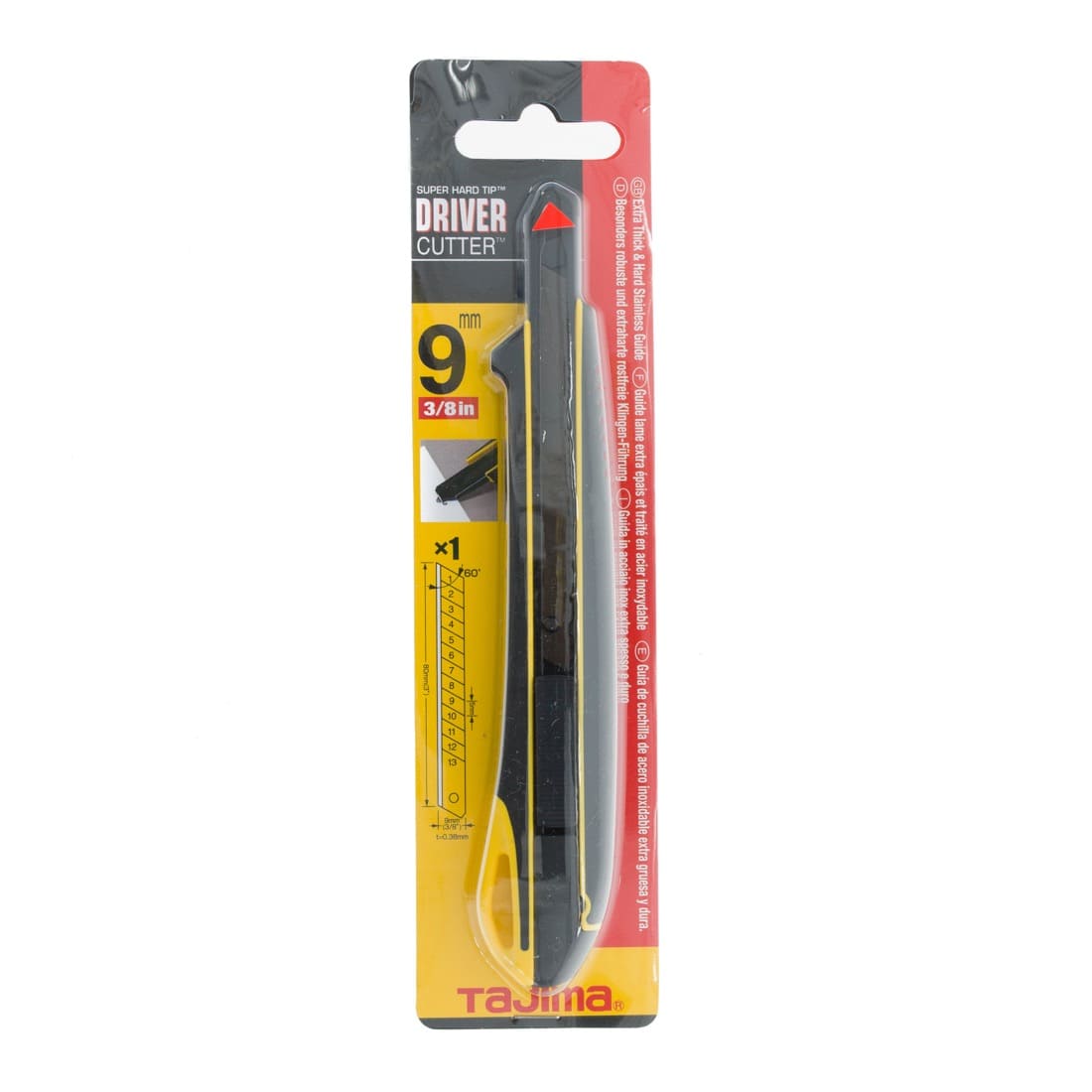 Нож сегментный Tajima Driver Cutter 9 мм (DC360YB) 5