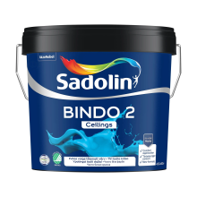 Эмульсионная краска Sadolin Bindo 2 для потолка, белая, BW, 4.5 л