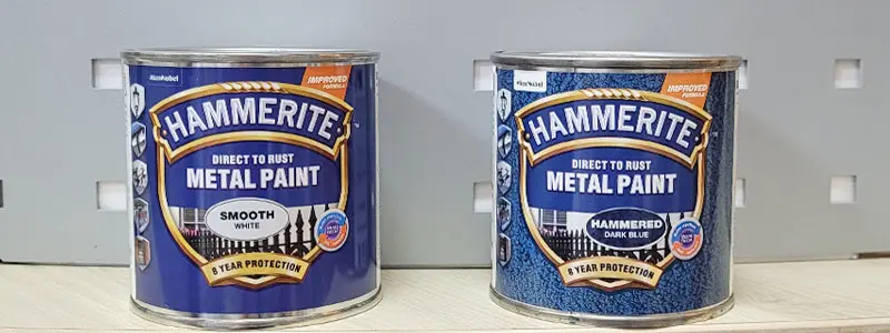 Чем молотковая краска Hammerite отличается от обычной?