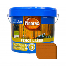 Пропитка лазурная для дерева Pinotex Fence Lasur с декоративым эффектом, орегон, 10 л
