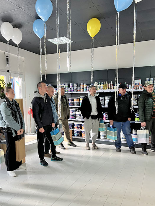 Открытие студии красок Sadolin Professional, Харьков - 11