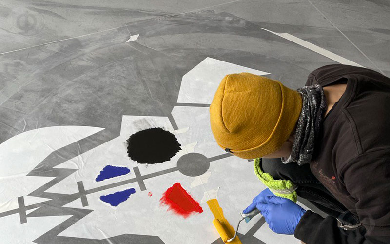 ПУ фарба D-Dur - плитка для підлоги - 2