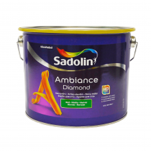 Акрилова фарба Sadolin Ambiance Diamond для стін та стелі, біла, BW, 2.5 л