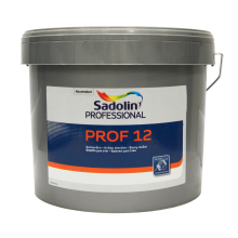 Латексная краска Sadolin Prof 12 для стен, белая, BW, 10 л