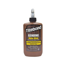 Столярний клей для дерева Titebond Genuine Hide Wood Glue D2 з крек-ефектом, коричневий, 237 мл (5013)