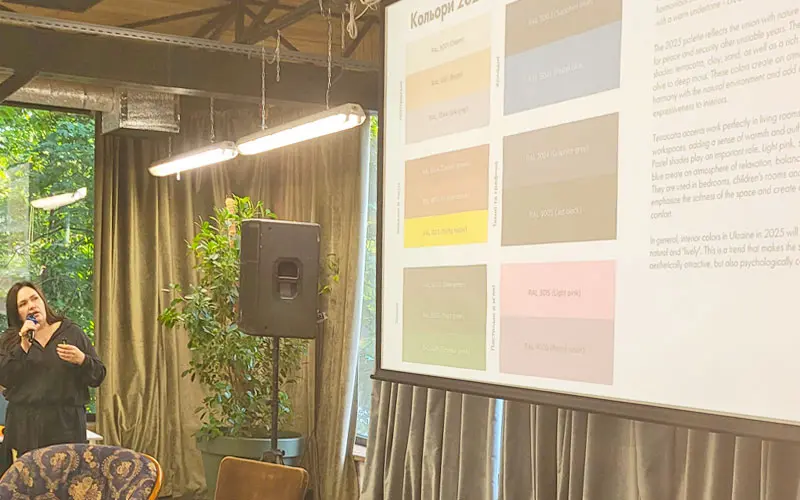 Презентация цвета Sadolin 2026: синий задает ритм будущего - 5