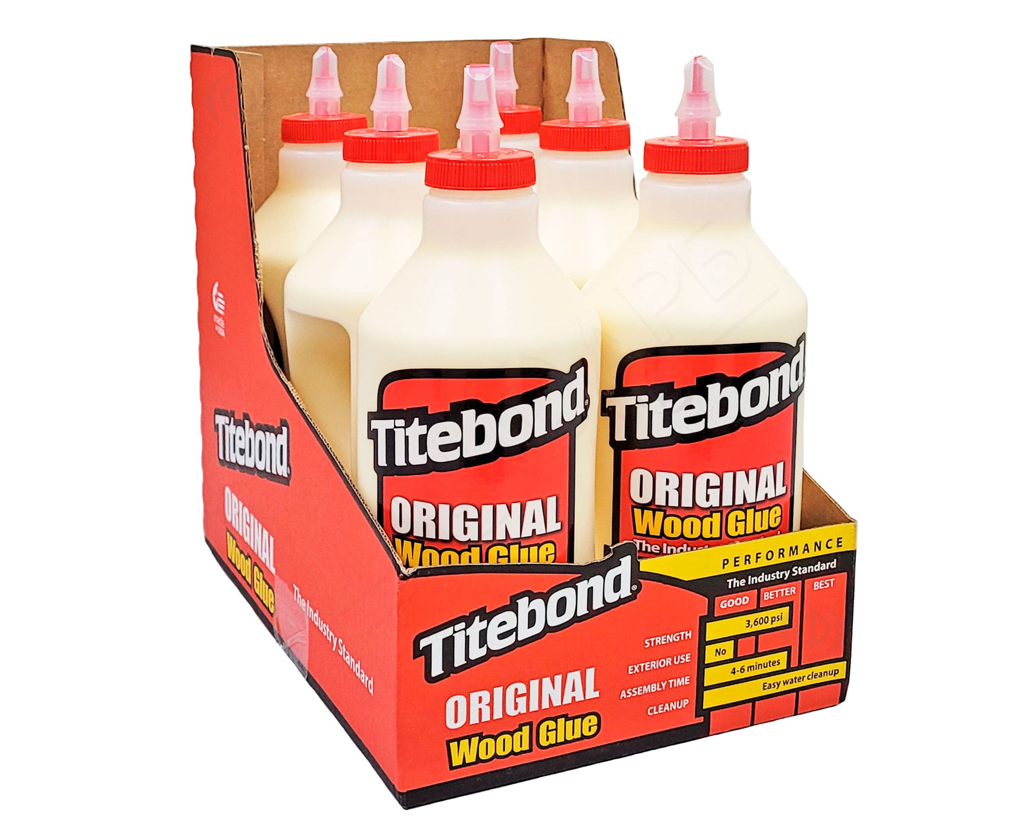 Столярний ПВА клей для дерева Titebond Original Wood Glue D2, медово-кремовий, 946 мл (5065) 3 Столярний ПВА клей для дерева Titebond Original Wood Glue D2, медово-кремовий, 946 мл (5065) 3