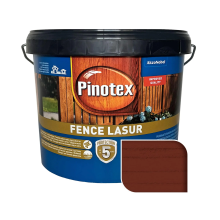 Просочення для дерева Pinotex Fence Lasur з декоративним ефектом, червоне дерево, 2.5 л