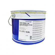 Краска на водной основе AkzoNobel Aqua Interior OP, белая, B01, 10.8 л (3225-758301-120)