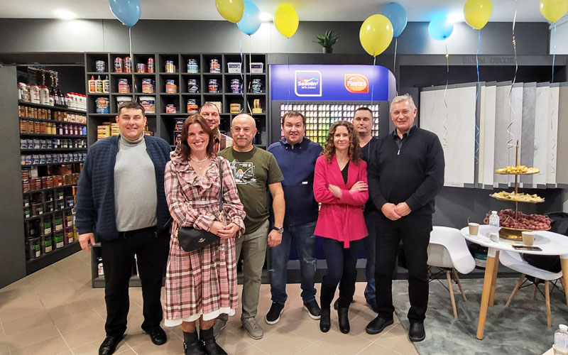 Открытие студии красок Sadolin Professional, Софиевская Борщаговка - 9