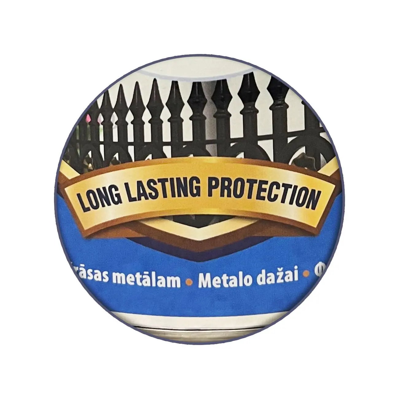 Гладкая краска 3 в 1 по металлу Hammerite Metal Paint Smooth защитная, темно-коричневая RAL 8017, 0.75 л 4