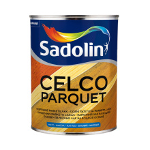 Лак для пола Sadolin Celco Parquet паркетный, матовый, бесцветный, 1 л