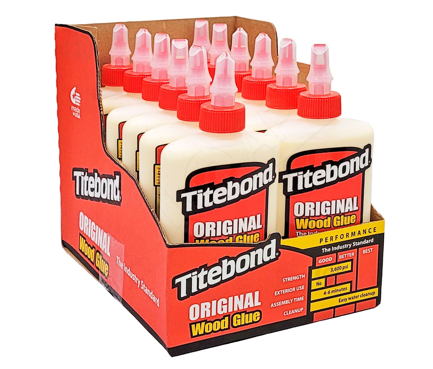 Столярний ПВА клей для дерева Titebond Original Wood Glue D2, медово-кремовий, 237 мл (5063) 3 Столярний ПВА клей для дерева Titebond Original Wood Glue D2, медово-кремовий, 237 мл (5063) 3