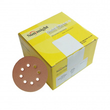 Круг абразивный Sunmight Gold, 8 отверстий, D125, P400, 100 шт