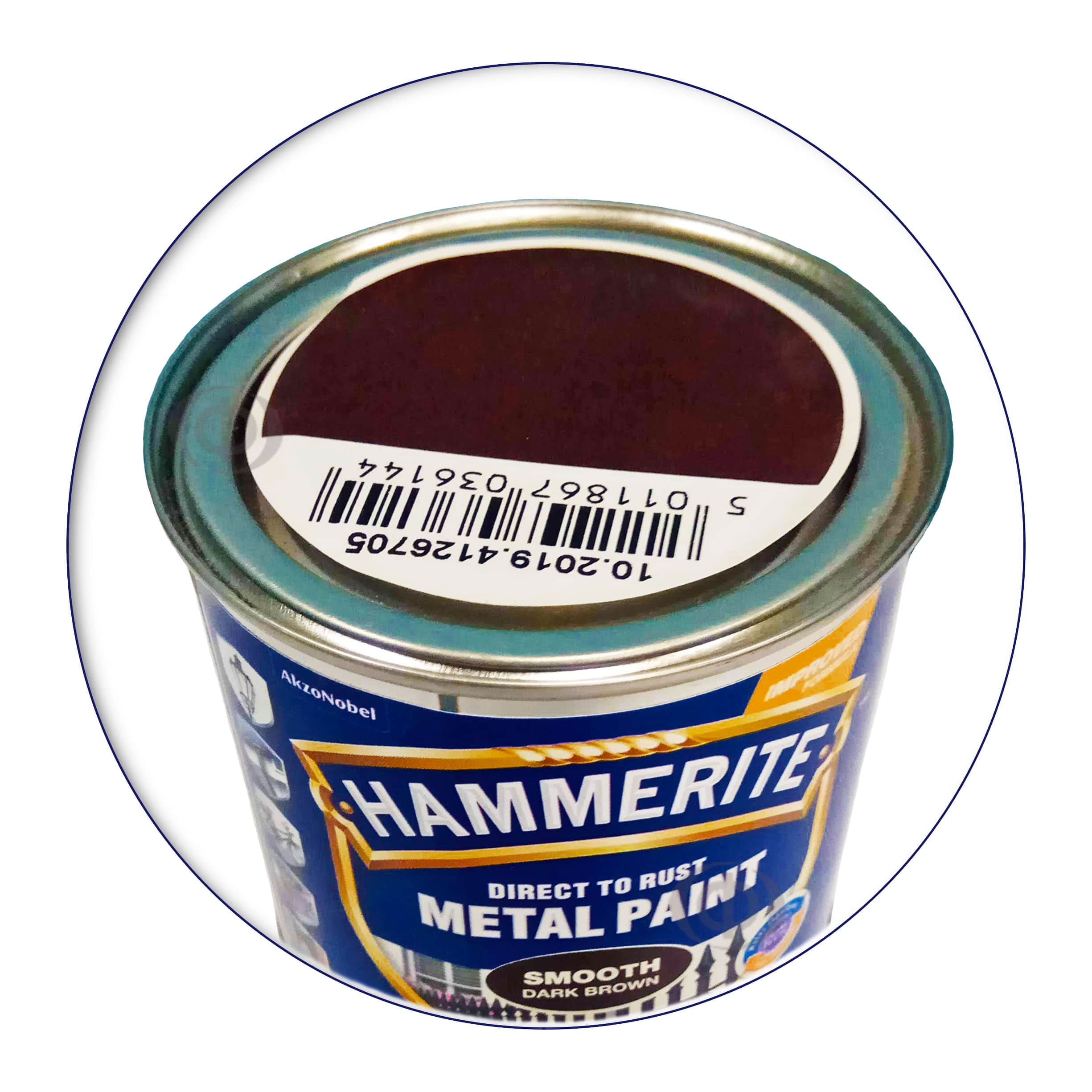 Гладка фарба 3 в 1 по металу Hammerite Metal Paint Smooth захисна, темно-коричнева RAL 8017, 0.25 л 3 Гладка фарба 3 в 1 по металу Hammerite Metal Paint Smooth захисна, темно-коричнева RAL 8017, 0.25 л 3