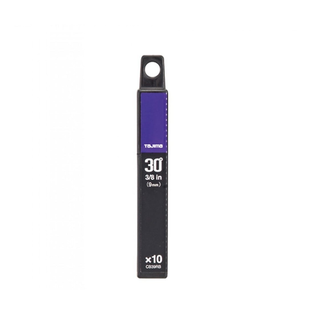 Сменные сегментные лезвия Tajima Acute Angle Razar Black Blades 30° 9 мм, 10 шт (CB39RB)  - shlifarb.com.ua 6 Сменные сегментные лезвия Tajima Acute Angle Razar Black Blades 30° 9 мм, 10 шт (CB39RB) 6