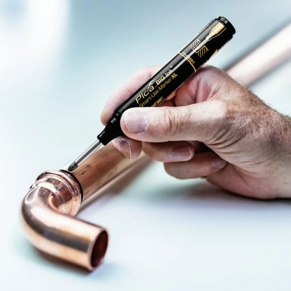 Маркер із довгим носиком Pica Big Ink Smart-Use Marker XL, чорний, 2-4 мм (170/46) 8