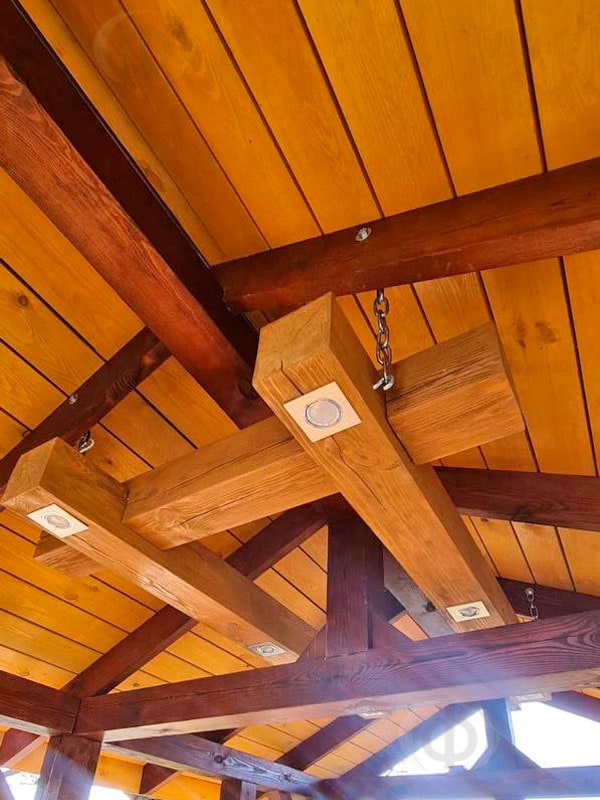 Продукты Pinotex™ - деревянная беседка - 5