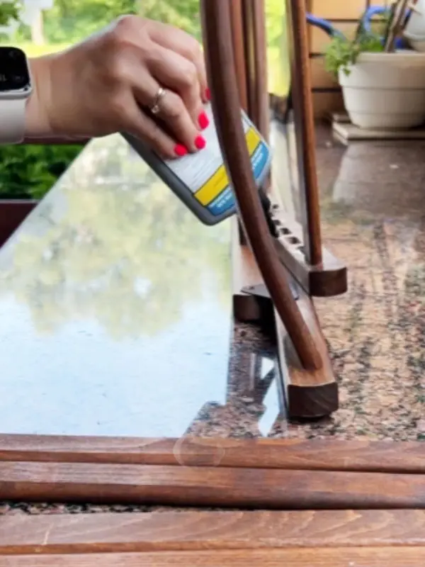 Клей Titebond Quick & Thick – ремонт раскладного стула ІКЕА - 5