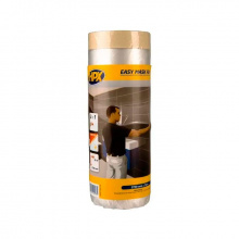 Защитная пленка HPX Easy Mask с малярной лентой, 2700мм х 16м, бесцветная (PM270016)