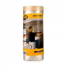 Защитная пленка HPX Easy Mask с малярной лентой, 1100мм х 33м, бесцветная (PM11033)