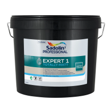 Латексная краска Sadolin Expert 1 для потолка, белая, 10 л