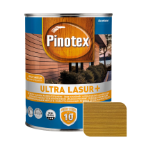 Пропитка лазурная для дерева Pinotex Ultra Lasur+ с декоративным эффектом, орегон, 1 л