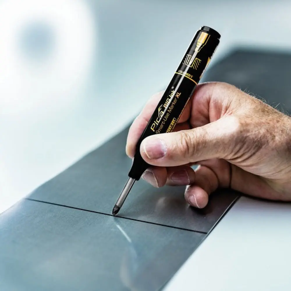 Маркер із довгим носиком Pica Big Ink Smart-Use Marker XL, чорний, 2-4 мм (170/46) 7