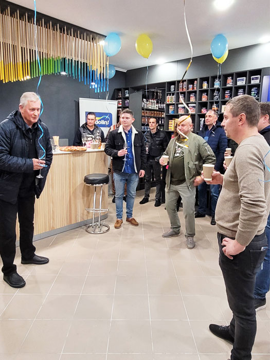 Открытие студии красок Sadolin Professional, Софиевская Борщаговка - 14